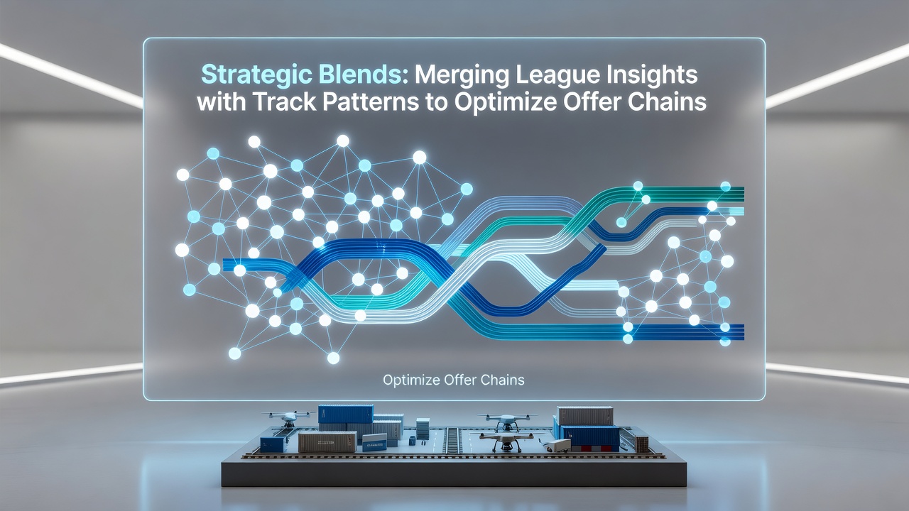 Data visualization showing merged football and racing insights applied to betting offer structures